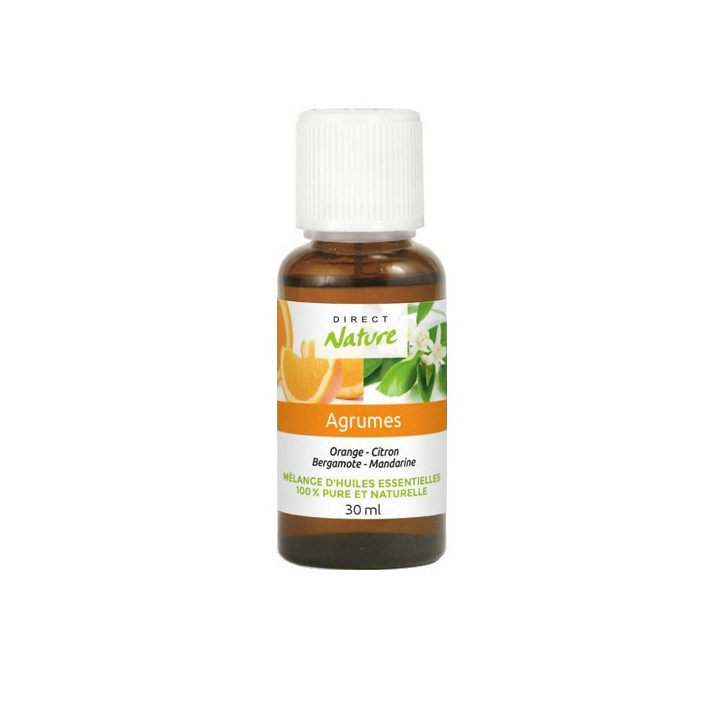 Mélange d'huiles essentielles Agrumes