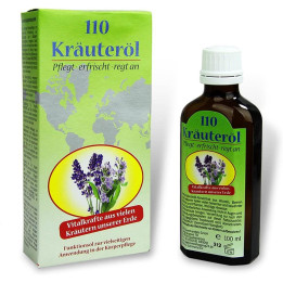 Huile Kräuteröl 110 aux huiles essentielles