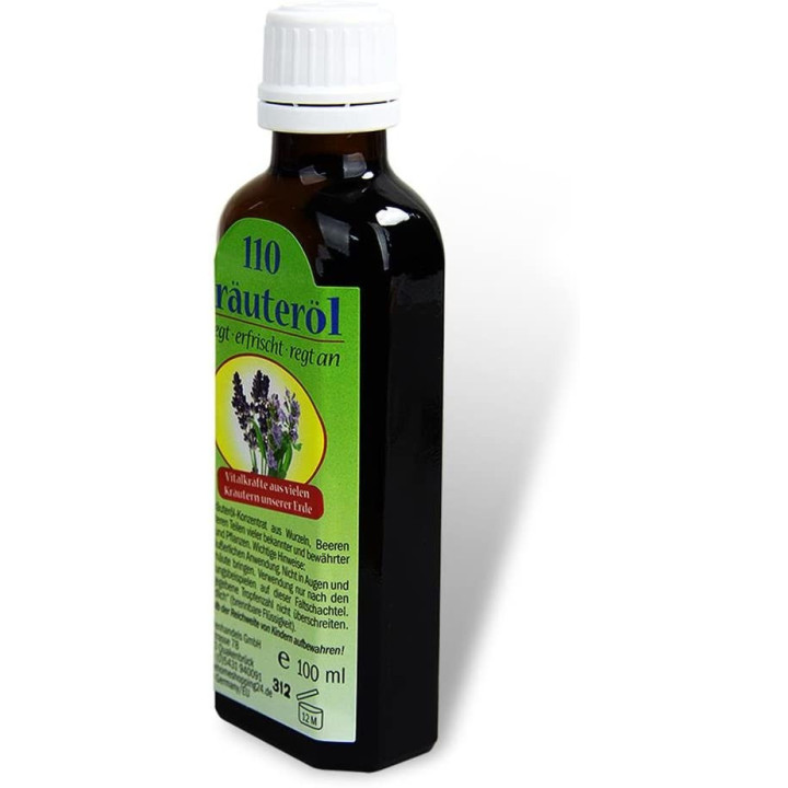 Huile Kräuteröl 110 aux huiles essentielles
