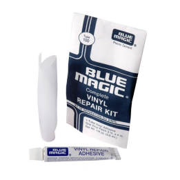 Kit de réparation Blue Magic pour matelas à eau en Vinyl / PVC souple